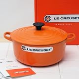 ル・クルーゼ(le creuset) ココットロンド 18cm (新色 タンジェリン・オレンジ 正規日本仕様) ルクルーゼ