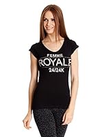 Broadway NYC Camiseta Manga Corta Betty (Negro)