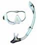 U.S. Divers  Diva 1 Lx / Island Dry  Adult Silicone Mask Combo