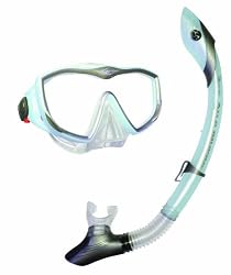 U.S. Divers  Diva 1 Lx / Island Dry  Adult Silicone Mask Combo