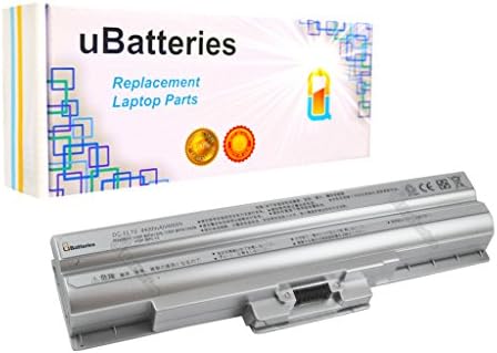 UBatteries Laptop Battery Sony VAIO VGN-CS280J - 4400mAh, 6 Cell (Silver)