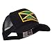 North and South America Flag Letter Patched Mesh Cap - Jamaica W42S52F