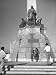 Two Women Posing in Front of the Statue of the Philippine Hero Jose Rizal Photographic Poster Print, 12x16