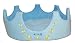dog/cat bed for kings 22'' x 16.5'' x 10'' in light blue #55021M Image