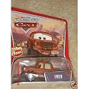 Fred Disney Pixar Cars Mattel World of Cars Background Card With "New" Sign Symbol On Left Side of Background Card