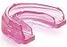 Shock Doctor Double Braces Strapless Mouthguard (Pink, Adult)