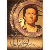 Stargate SG-1 Season 8 Card A75 Alec Colson Charles Shaughnessy Autograph Card