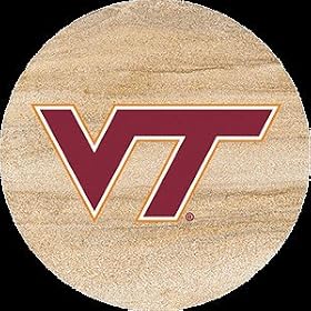 Four Viriginia Tech University Thirstystone Coasters- Style TSVT by Thirstystone
