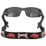 Arkansas Razorbacks Black Neoprene Retainer Sunglasses Holder