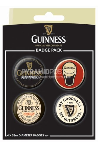 Cover image : サブカル『GUINESS《ギネスビール》』缶バッジ4個セット