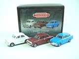 Corgi CR2003 Trackside Vauxhall Viva, Morris Minor & Ford Anglia 3 Piece 1:76 Scale Die Cast Car Set