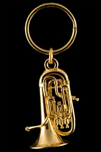 Euphonium Key Chain - 24k Gold Plated