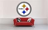 Pittsburgh Steelers logo ... Wall Graphic Decal Home Room Decor Sticker 36