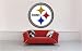 Pittsburgh Steelers logo ... Wall Graphic Decal Home Room Decor Sticker 36