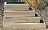All Maine Bucket 551 24 Inch Window Box with Liner - Cedar