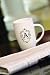 Regal Monogram Tapered Coffee Mugs