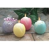 Biedermann & Sons 12 Count Pastel Cracked Egg Candles