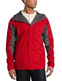 Columbia Men's Watertight Jacket, Intense Red/Charcoal, X-Large