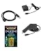 Cell Phone Accessories Bundle (Includes; USB Data Cable, Rapid Car Charger, Home Wall Charger, Generation X Antenna Booster) for Samsung M520, R610, T739, U900 Flipshot, Blackjack 2 i617, T439, R410, A737, A517, U700 Gleam, T539 Beat, T429, R400, T729 Blast, A117, R500 Hue, T409, M300, M510, R200, i325 Ace, T819, R300, A747, A127, U470 Juke, R430, A827 Access, U940 Glyde, T229, M800 Instinct, T339, Z400, R450 Messanger, A237, U310 Knack, A837 Rug