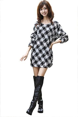 LOFA Women Summer Perspective Casual Loose Cotton Tops Blouses T-shirt