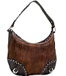 Wild Horses Zip-Top Hobo Bag American West Handbag