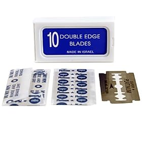 100 Crystal "SUPER +" Platinum Double Edge Safety Razor Blades A.K.A Israeli Personnas