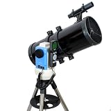 TwinStar Black 6" iOptron Computerized GPS Reflector Telescope