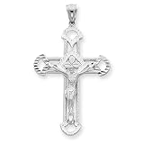 14K Crucifix Pendant
