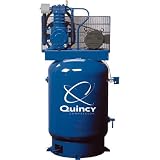 41QzodbezDL. SL160    Quincy Reciprocating Air Compressor   10 HP, 200/208 Volt 3 Phase, Model# P2103DS12VCB20