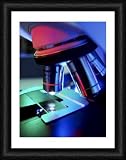 Framed Print of Light microscope from Science Photo Library