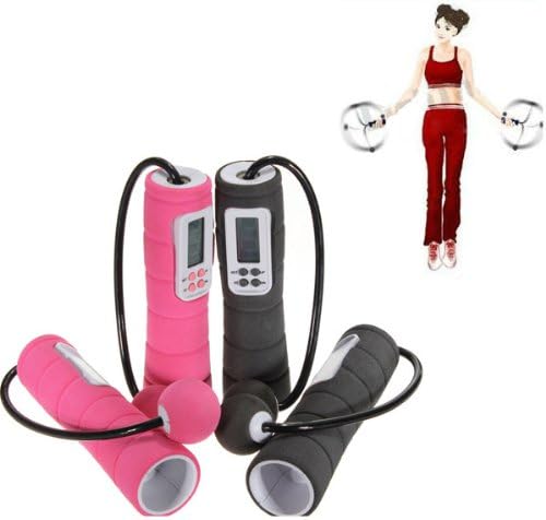 Digital Cordless Skipping Rope Wireless Calorie Burner&Jump Counter