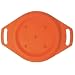 Kimberly Clark Jackson Safety 22974 TrailBOSS HDPE Round Snap On Base Channelizer Drum, 24" Length x 34" Width