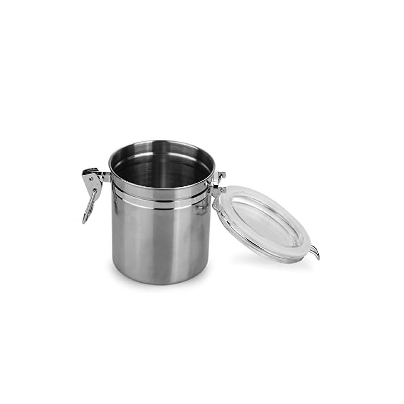 Acryl Edelstahl versiegelt luftdicht Kanister Zucker Biscuit Snack Tee