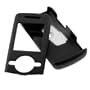 Solid Black Rubberized Snap-On Hard Crystal Cover Case for AT&T Samsung SGH-A777 Cell Phone