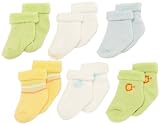Gerber Unisex-baby Newborn 6-Pack Variety Sock