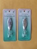 SNAPPER ZAPPER LURE 1/4 OZ. 2 PCS HOLOGRAPHIC SILVER COLOR