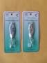 SNAPPER ZAPPER LURE 1/4 OZ. 6 PCS HOLOGRAPHIC SILVER COLOR