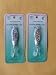 SNAPPER ZAPPER LURE 1/4 OZ. 2 PCS HOLOGRAPHIC SILVER COLOR