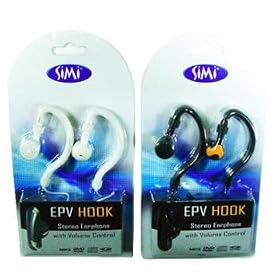 Click here to buy New-Ear Hugger Stereo Earphones Case Pack 200 - 424875.