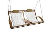 Deluxe Bent Oak Porch Swing Rollup - Polyester - B0012XDTW0
