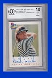 1997 Alfacard Sweden Golf Annika Sorenstam Autograph Card #Rd 437/2000