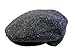 John Hanly & Co. Irish Tweed Flat Cap Charcoal Herringbone Sz S M L XL