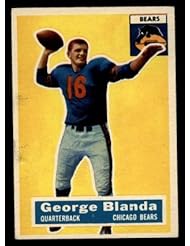 1956 Topps George Blanda Bears (Football Card) # 11 Deans Cards 6 - EX/MT