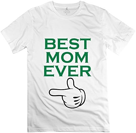 Timo Men's T Shirt Best Mom Ever Size XS White