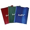 One2Fit Bandes �lastique / Bandes de r�sistance de fitness pour exercise et gymnastique, ensemble de 3 "powerband" - Rouge, Vert, Bleu (1,2 m x 0.12 m)
