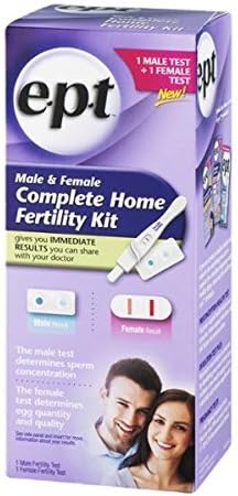 E.P.T Male &amp; Female Complete Home Fertility Kit by EPT