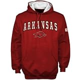 NCAA Arkansas Razorbacks Cardinal Automatic Hoody Sweatshirt