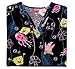 Nursing Uniforms - Electro Bob SpongeBob Women's V-Neck Scrub Top by Cherokee Scrubs(XS-3X) Image