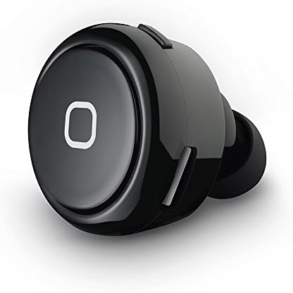 [Upgraded Version] Alisable Smallest Mini Bluetooth 4.0 In Ear Headset Earbud Earphone Earpiece Headphones Handsfree with Mic, Noise Cancellation For Smartphone- Black