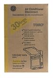 G.E. - INDUSTRIAL SYSTEMS TF30RCP 30 AMP OUTDOOR FUSIBLE AIR CONDITIONER DISCONNECT
